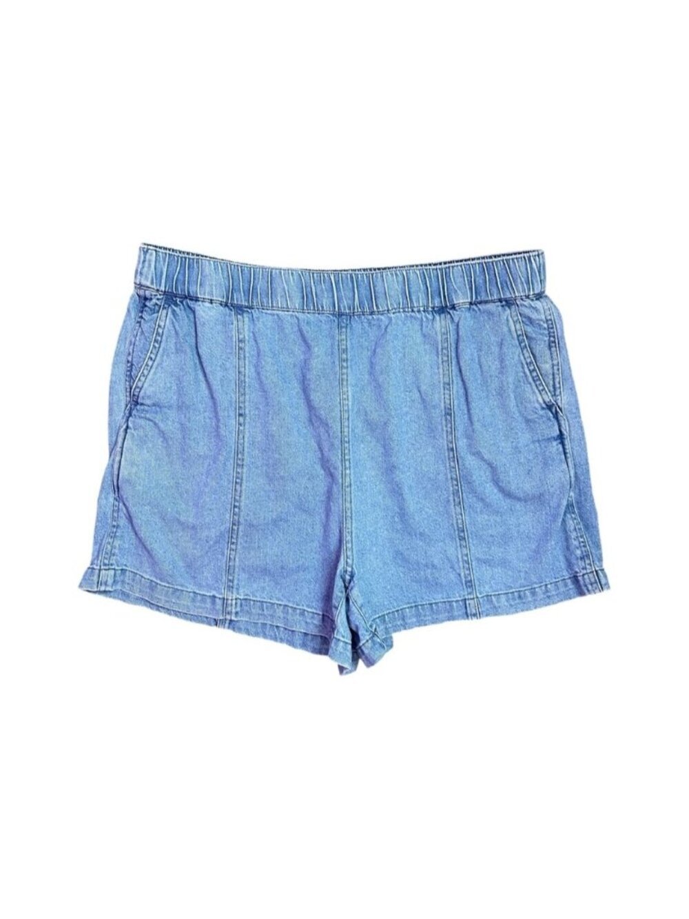Madewell Denim Easy Pull On Shorts Rathmore Wash Women’s Large